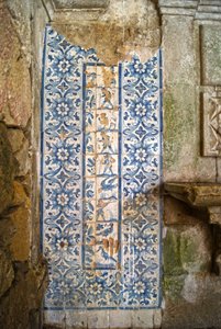 Panel depicting hunting scenes, Tarouca, Portugal