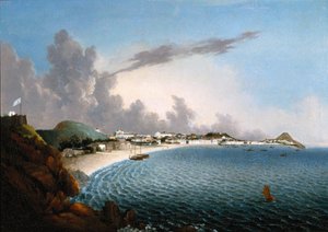 View of Macao: Praya Grande by School Portuguese