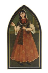 A Young Woman, by a Follower of Mohammad Hassan