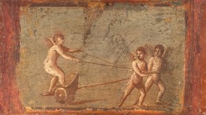 Cupids in a Chariot, Herculaneum