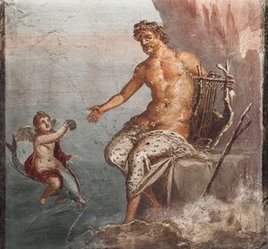 Polyphemus and Galatea, Herculaneum