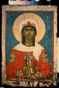 Representation of Saint Barbara