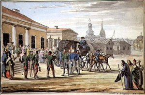 Russian Soldiers Arriving at Krasnoy