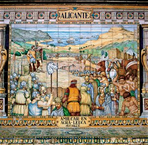 Carthaginians Led by Hamilcar and His Son Hannibal and the Foundation of Alicante