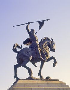 Monument to El Cid by School Spanish