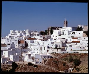 View on Vejer de la Frontera, Andalusia, Spain by School Spanish