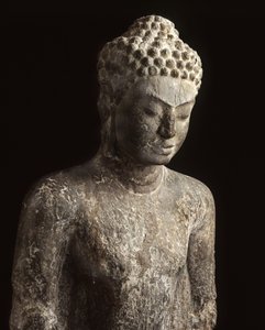 Buddha, Davaravati Period by School Thai