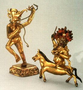 Makaravakitra and Sridevi