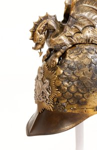 Helmet, Unidentified Welsh Yeomanry by School Welsh