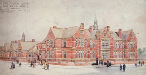Marlborough Road Board Schools, Cardiff, early twentieth century