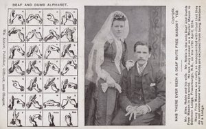 Deaf and Dumb Alphabet