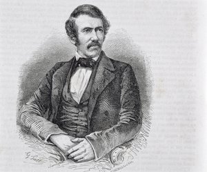 David Livingstone, engraved by S. Pannemaker
