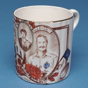 England v. Scotland souvenir mug (ceramic)