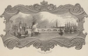 Glasgow Bridge, Scotland by Scottish School