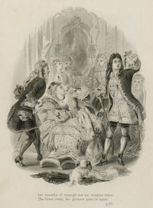 Scene from Rape of the Lock, by Alexander Pope