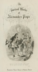 Scene from the Rape of the Lock, by Alexander Pope by Scottish School