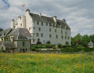 View of Traquair House by Scottish School