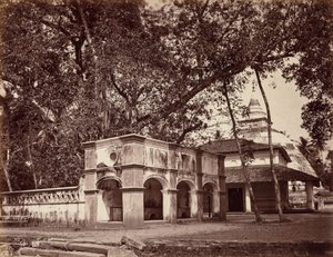 Buddhist Temple, Kalani, c. 1880 by Scowen and Co.