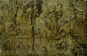 Landscape with Windmills