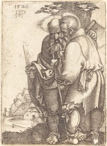 Bartholomew and Matthias by Sebald Beham