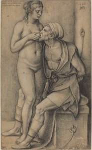 Cimon and Pero by Sebald Beham