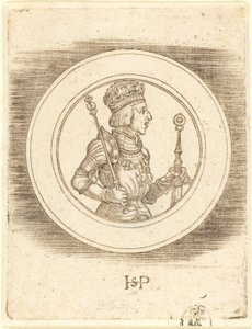 Medal of King Ferdinand of Hungary and Bohemia by Sebald Beham
