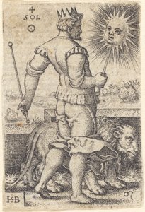 Sol by Sebald Beham