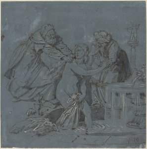 Susanna and the Elders by Sebald Beham
