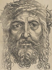 The Head of Christ Crowned with Thorns, ca. 1520 by Sebald Beham