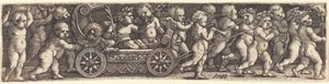 Triumphal Procession of Children by Sebald Beham