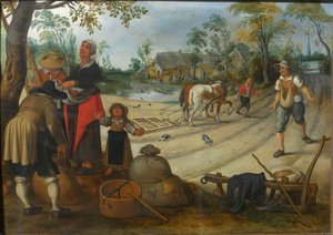 The Month of September by Sebastiaen Vrancx