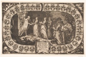 The Five Wise Virgins. Memorial Sheet on the Occasion of the Death of Miss Anne Rosenkrantz