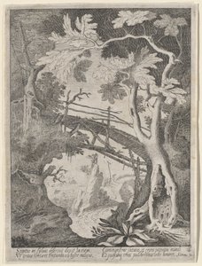 A Rocky Landscape with the Temptation of Christ
