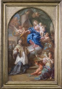 Madonna with Child and Saint John of Nepomuk