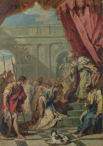 Esther before Ahasuerus, ca 1730