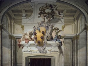 Medici Coat of Arms by Sebastiano Ricci
