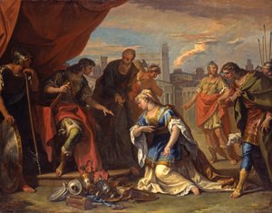 The Continence of Scipio by Sebastiano Ricci