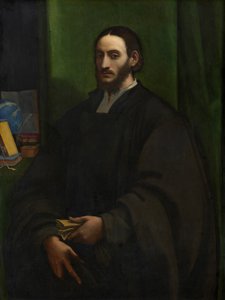 Portrait of a Humanist by Sebastiano del Piombo