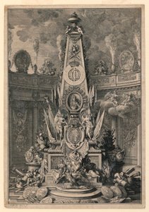 A Tomb Monument of Charles IV of Lorraine by Sebastien Leclerc