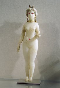 Statuette of a Female Nude, Known Also as the Great Babylonian ...