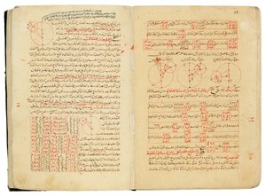 A Compendium of Treatises on Astronomy and Mathematics by Nasir Al-Din Muhammad bin Al-Hasan Al-Tusi by Seljuq Dynasty
