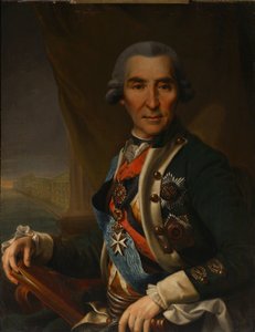 Portrait of Ivan Loginovich Golenishchev-Kutuzov, Early 1800s