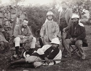 Group of Explorers, Judea District, Palestine, 1867