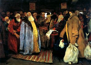Arrival of a Voivode, 1907 by Sergei Vasilyevich Ivanov