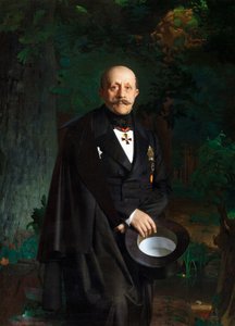 Portrait of Alexander Dmitriyevich Chertkov by Sergey Konstantinovich Zaryanko