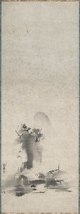 Haboku, Splashed Ink Landscape, 1400s-early 1500s century