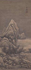 Winter Landscape by Sesshû Tôyô