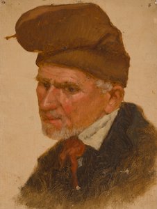 Man with a Hat by Severin Falkman