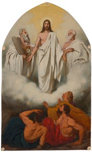 Overall Sketch for the Altarpiece of Huittinen Church, Transfiguration of Christ by Severin Falkman