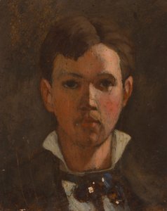 Portrait of a Young Man by Severin Falkman